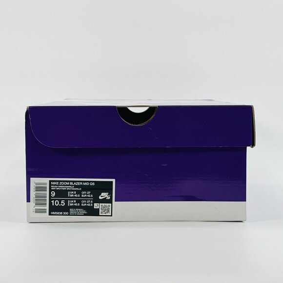 Nike Zoom Blazer Mid QS SB x AntiHero 'Rough Green' HM5838-300 Multi Size - Picture 9 of 9